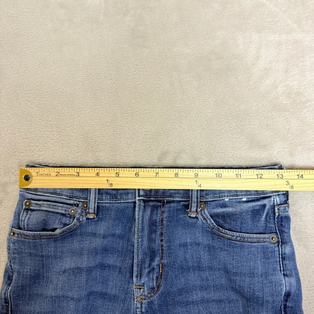 Abercrombie Kids Bootcut Jeans Girls 11/12 Blue Medium Wash Stretch Y2K Casual